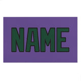 Custom Light Purple Green Beach Towel