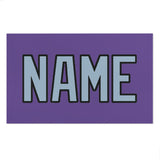 Custom Light Purple Light Blue Beach Towel