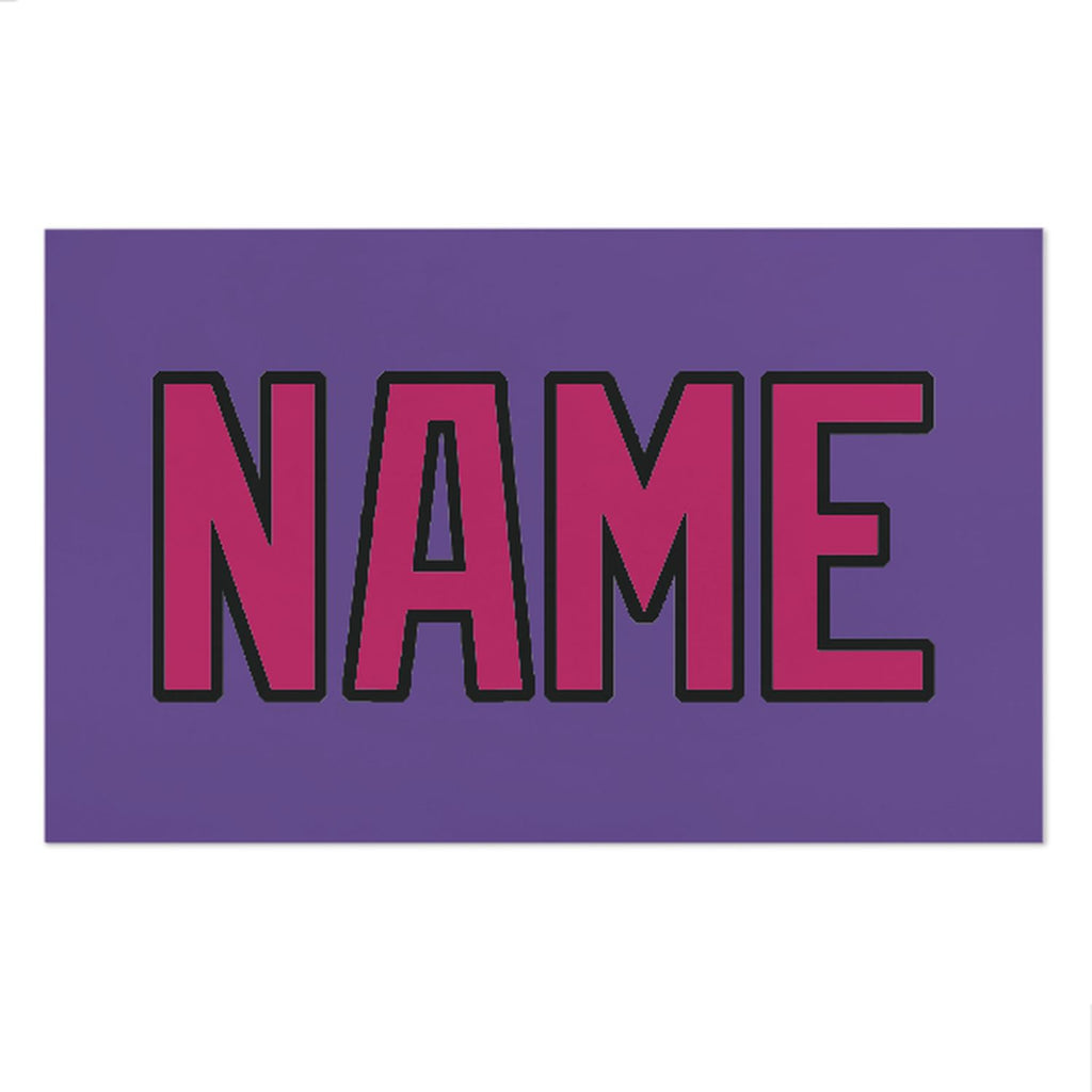 Custom Light Purple Pink Beach Towel