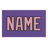 Custom Light Purple Light Pink Beach Towel