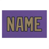 Custom Light Purple Light Khaki Beach Towel