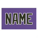 Custom Light Purple Olive Beach Towel