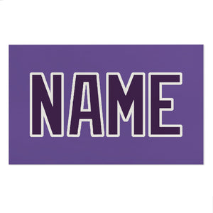 Custom Light Purple Purple Beach Towel