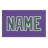 Custom Light Purple Blue Green Beach Towel