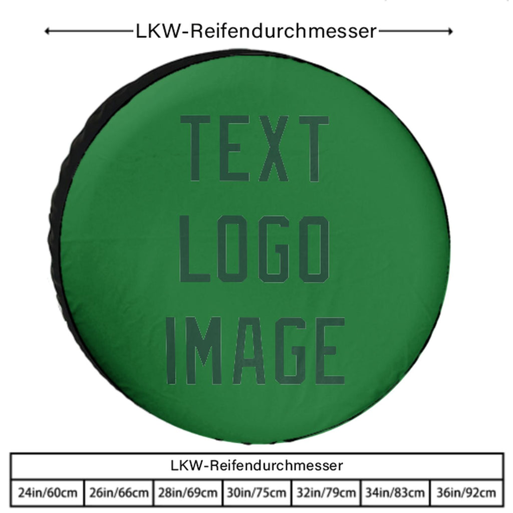 Custom Emerald Green Green Truck Tires