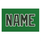 Custom Emerald Green Dark Green Beach Towel