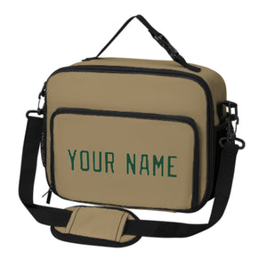 Custom Light Khaki Green Lunch Bag
