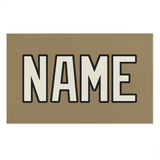 Custom Light Khaki Cream Beach Towel