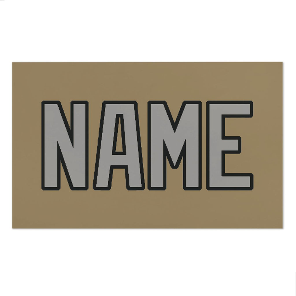 Custom Light Khaki Gray Beach Towel