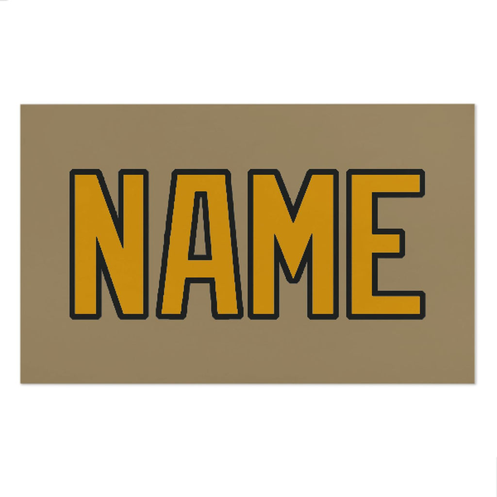 Custom Light Khaki Yellow Beach Towel