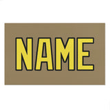 Custom Light Khaki Light Yellow Beach Towel