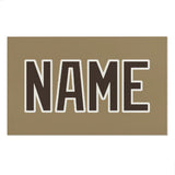 Custom Light Khaki Brown Beach Towel