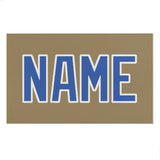 Custom Light Khaki Sky Blue Beach Towel