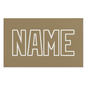 Custom Light Khaki Light Khaki Beach Towel