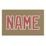 Custom Light Khaki Copper Rose Beach Towel