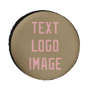 Custom Light Khaki Light Pink Truck Tires
