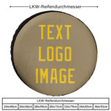 Custom Light Khaki Gold Truck Tires