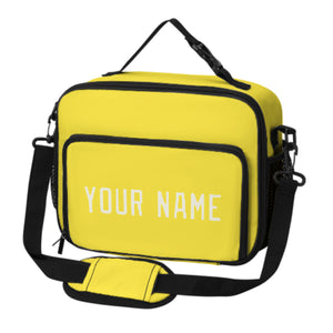 Custom Light Yellow Cream Lunch Bag