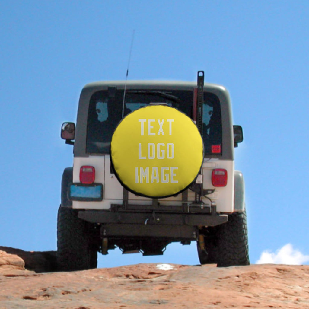 Custom Light Yellow Cream Truck Tires