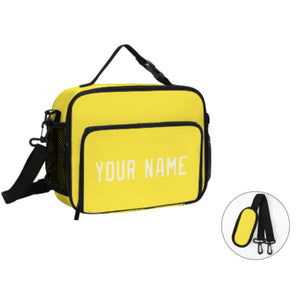 Custom Light Yellow Cream Lunch Bag