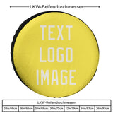 Custom Light Yellow Cream Truck Tires