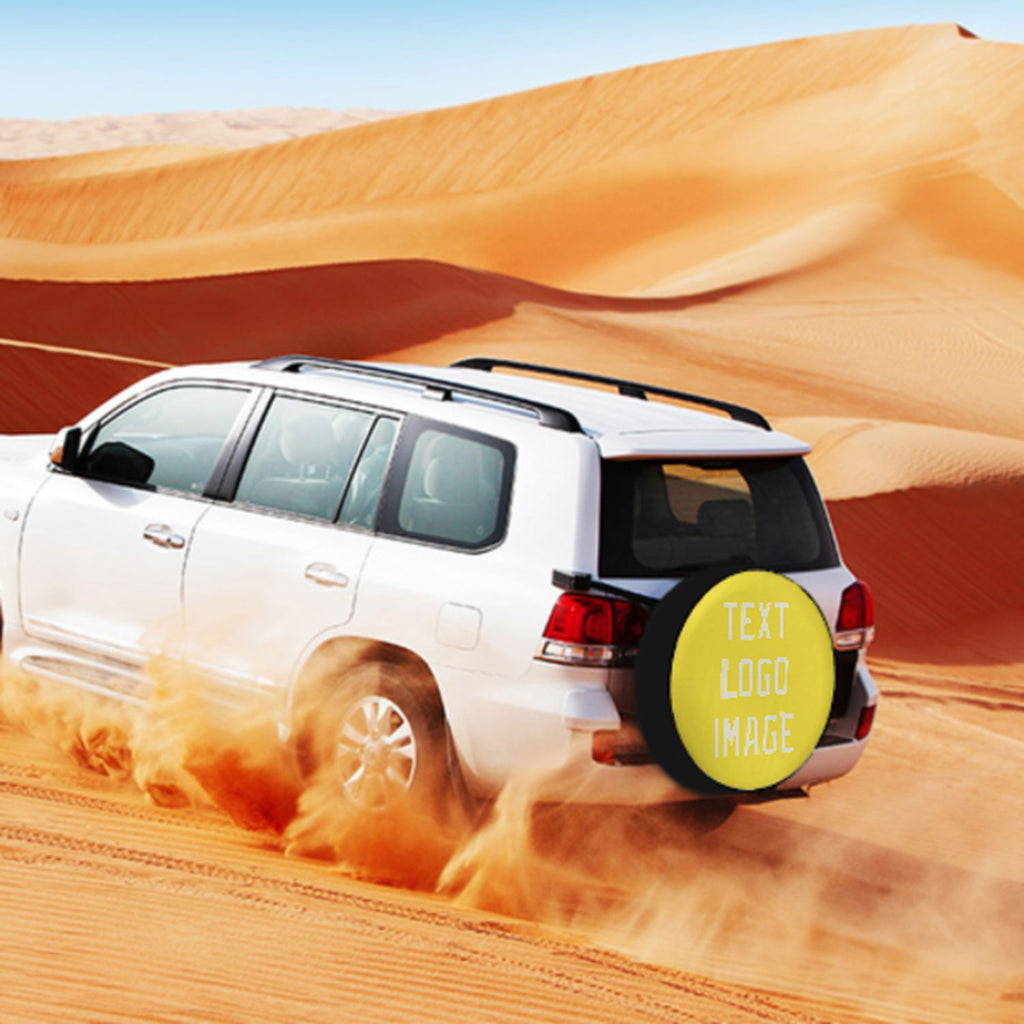 Custom Light Yellow Cream Truck Tires