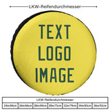 Custom Light Yellow Green Truck Tires