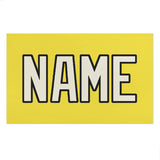 Custom Light Yellow Cream Beach Towel