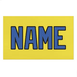 Custom Light Yellow Sky Blue Beach Towel