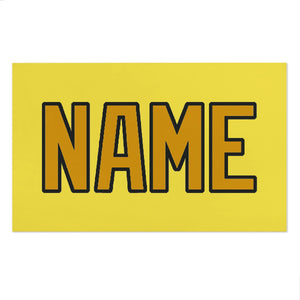 Custom Light Yellow Yellow Beach Towel