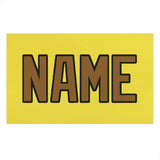 Custom Light Yellow Khaki Beach Towel