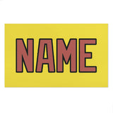 Custom Light Yellow Copper Rose Beach Towel