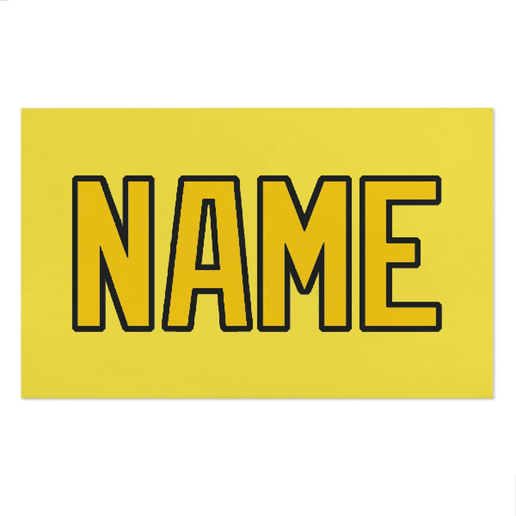 Custom Light Yellow Gold Beach Towel