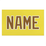 Custom Light Yellow Khaki Beach Towel