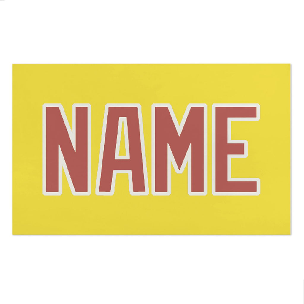 Custom Light Yellow Copper Rose Beach Towel