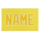 Custom Light Yellow Gold Beach Towel