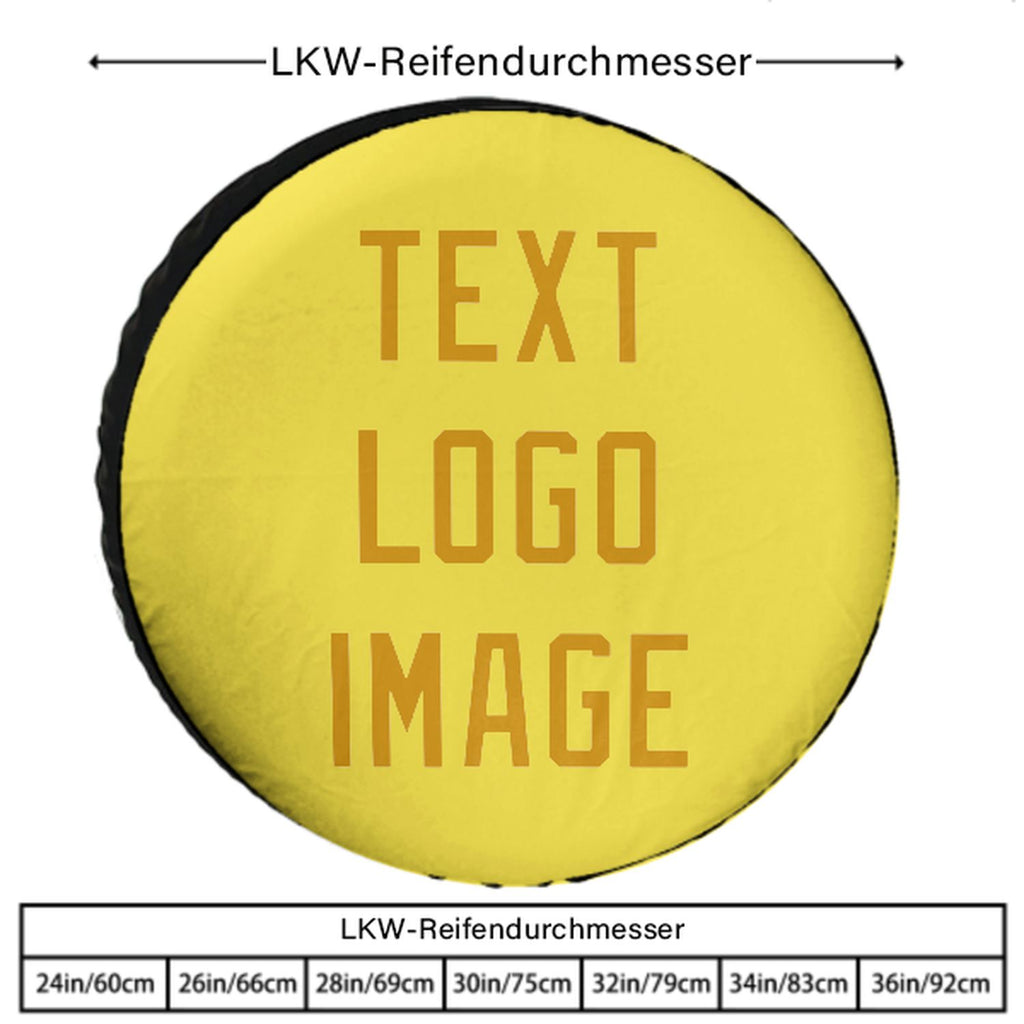 Custom Light Yellow Yellow Truck Tires