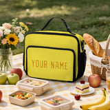 Custom Light Yellow Yellow Lunch Bag