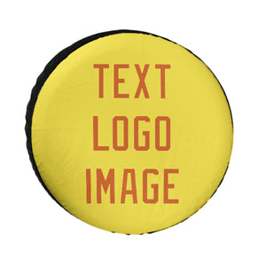 Custom Light Yellow Orange Truck Tires