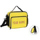 Custom Light Yellow Copper Rose Lunch Bag