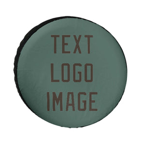 Custom Blue Green Brown Truck Tires