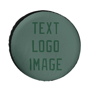 Custom Blue Green Green Truck Tires