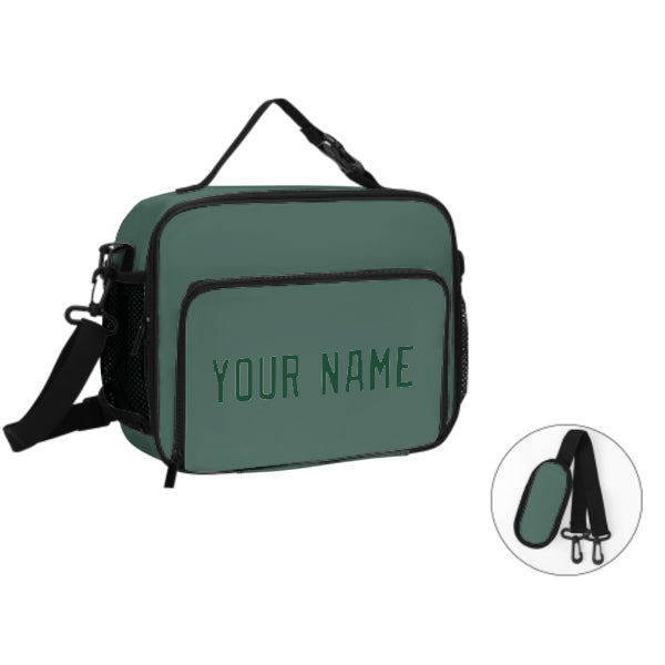 Custom Blue Green Green Lunch Bag