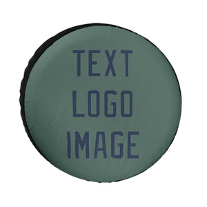 Custom Blue Green Blue Truck Tires