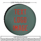 Custom Blue Green Orange Red Truck Tires