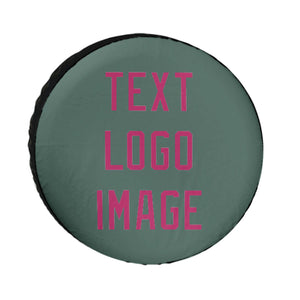 Custom Blue Green Pink Truck Tires