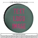 Custom Blue Green Pink Truck Tires