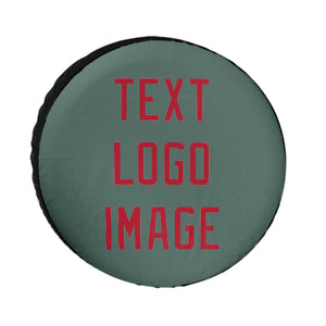 Custom Blue Green Red Truck Tires