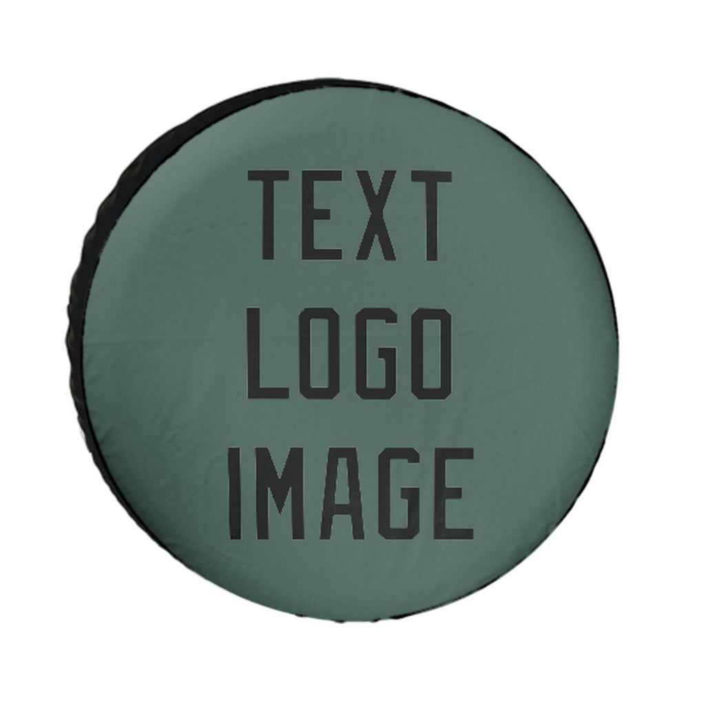 Custom Blue Green Black Truck Tires