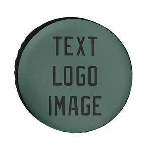 Custom Blue Green Black Truck Tires